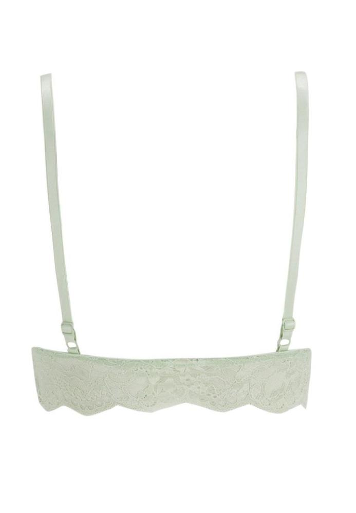 Sutien Damă cu Burete, fără Push-up, Culoare verde,Engros